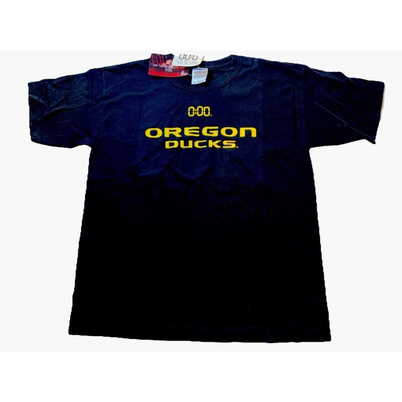 Oregon Ducks T Shirt (THE VERY LAST PLAY) Youth Medium Black - Picture 1 of 9